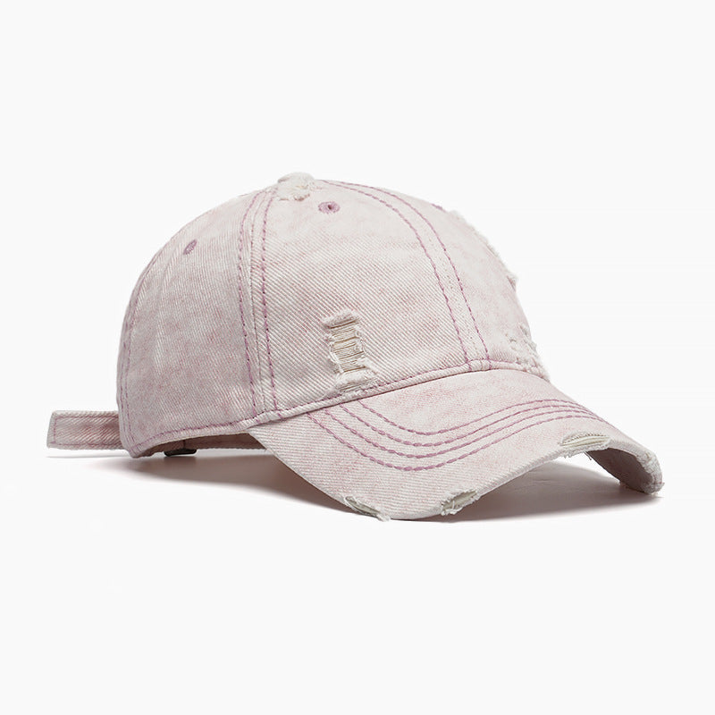 Damen Baseball-Cap im Destroyed-Look