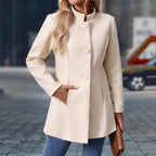 Damen klassischer und eleganter Mantel EB