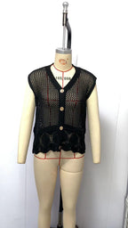 Damen Zweiteiler Strickensemble mit raffiniertem Schnitt EB