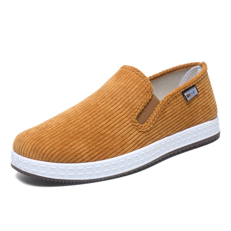Damen Bequeme Cordstoffslipper EB