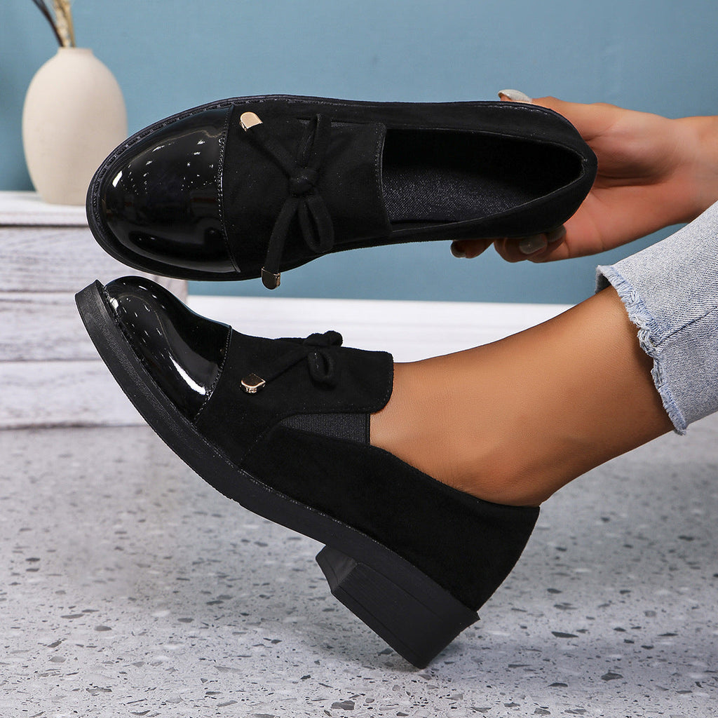 Damen Loafers mit elegantem Knoten-Detail und komfortablem Fußbett EB