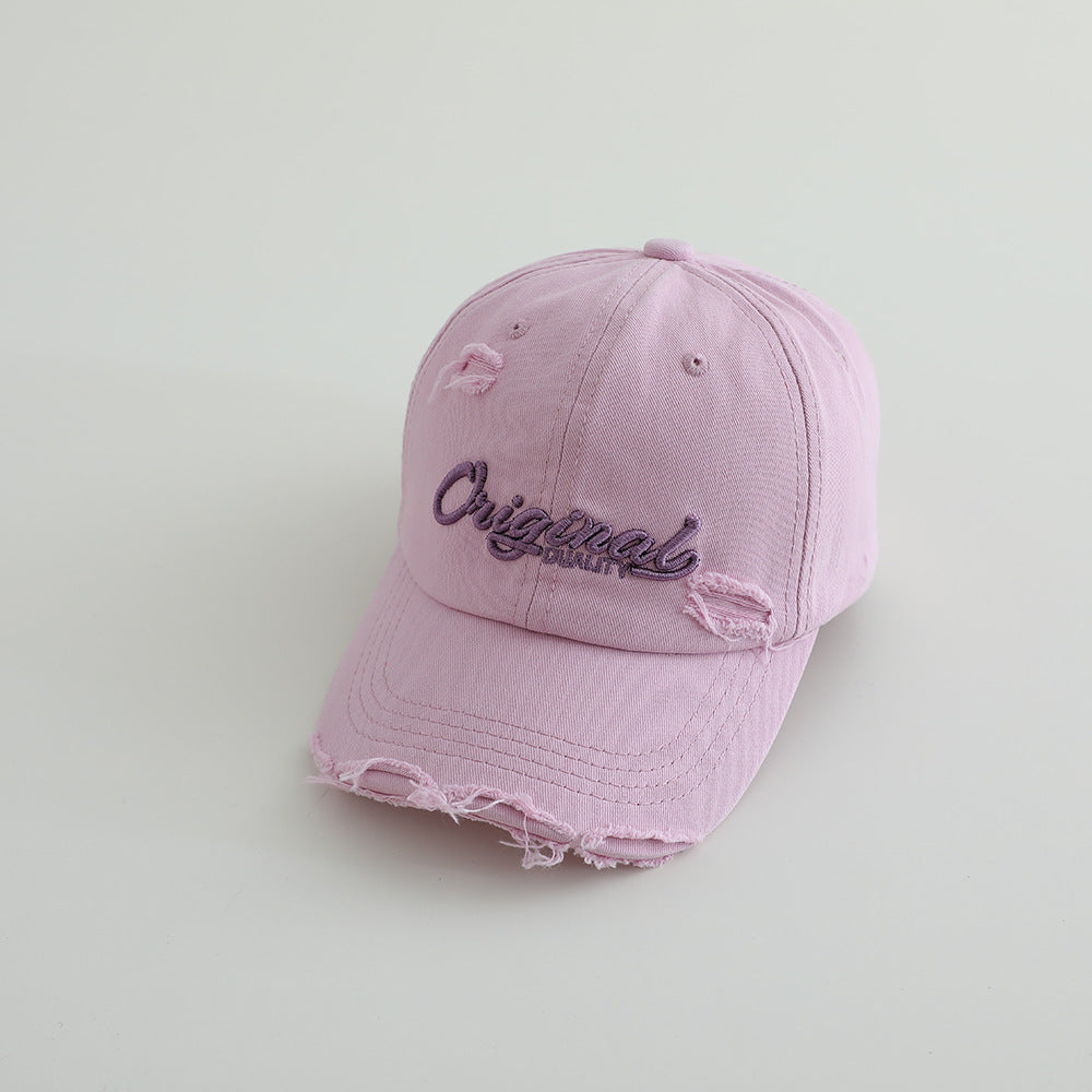 Herren-Baseballcap im Distressed-Look