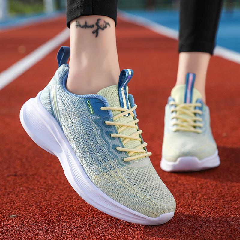 Damen Atmungsaktive Laufschuhe mit dämpfendem Fußbett und flexibler Sohle EB