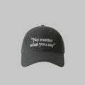 Inspirational Embroidered Cap
