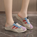 Damen Bequeme Clogs mit atmungsaktivem Obermaterial und griffiger Sohle EB