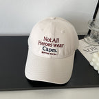 Verstellbare Damen-Baseballkappe mit Statement