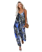 Damen Jumpsuit mit lässigem Schnitt und modischem Leopardenmuster EB
