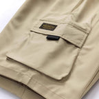 Herren Cargo-Shorts mit elastischem Bund und praktischen Taschen EB