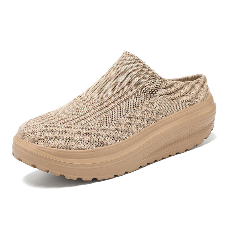 Damen bequeme Clogs mit atmungsaktivem Obermaterial und rutschfester Sohle EB