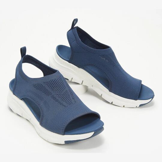 Damen atmungsaktive Freizeit-Sandalen mit flexibler Sohle EB