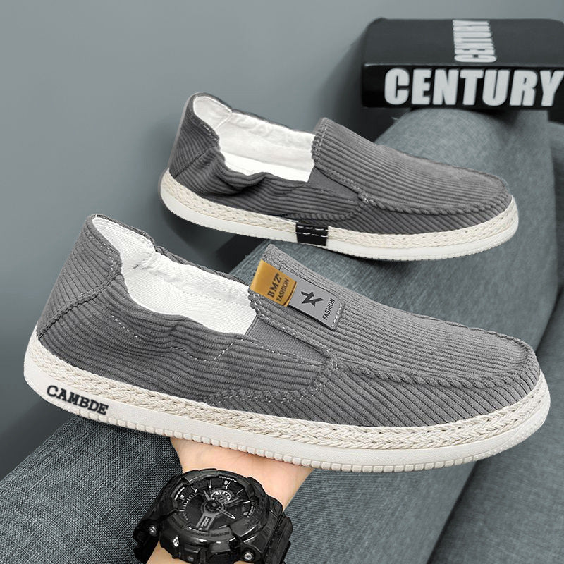 Damen Bequeme Slip-On Freizeitschuhe mit elastischem Obermaterial EB