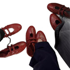 Damen Ballerina-Slipper mit verstellbarem Riemen und komfortablem Innenfutter EB