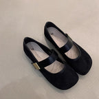 Damen elegante Mary Jane Ballerinas mit komfortablem Riemchen EB