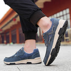 Damen Sportliche Schnürschuhe mit robustem Obermaterial und dämpfender Sohle EB