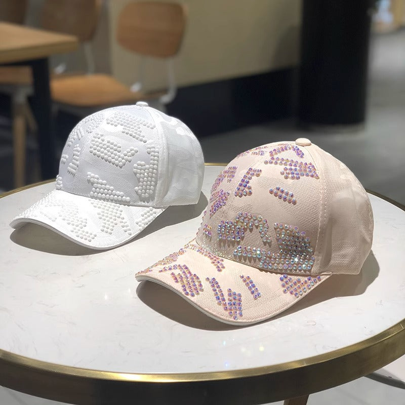 Damen-Baseballkappe mit Pailletten