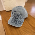 Unisex Graphic Denim Cap