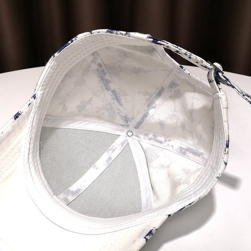 Damen-Baseballcap mit Spritzmuster