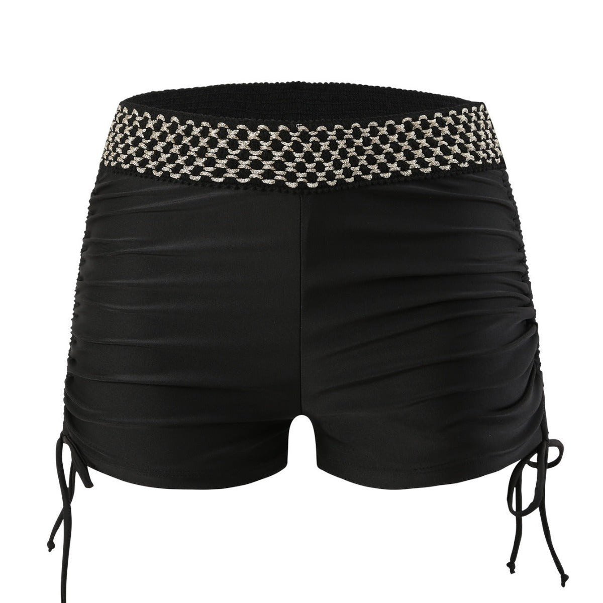 Damen-Badeshorts mit verstellbarem Bund