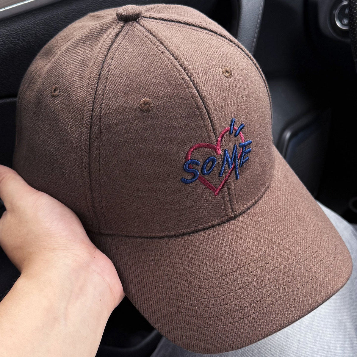 Bestickte lässige Baseballkappe für Herren