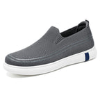 Damen Bequeme Slip-On Freizeitschuhe mit atmungsaktiver Mesh-Oberfläche EB