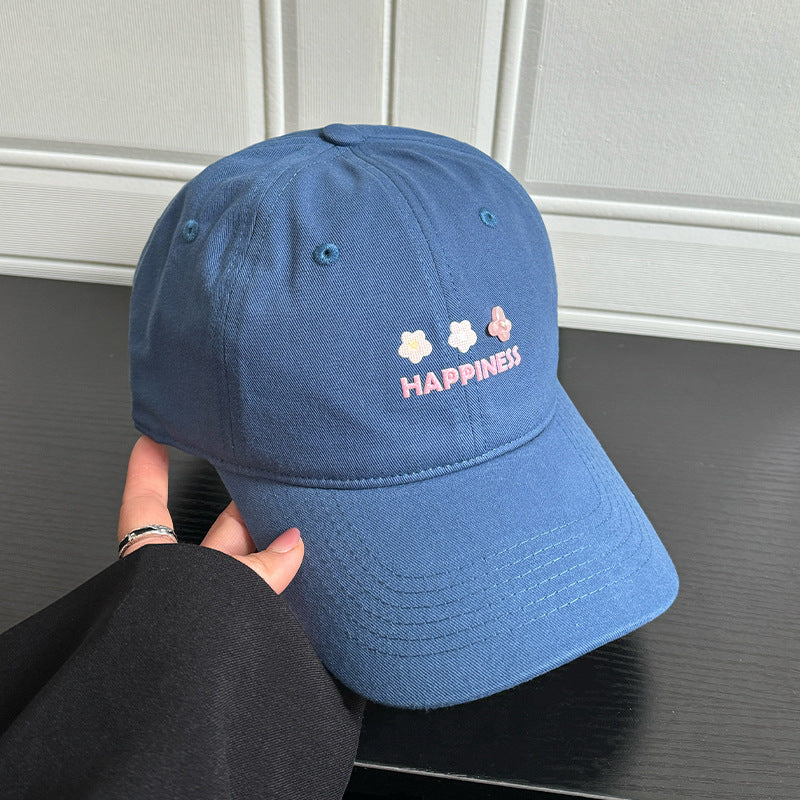 Bestickte Happiness-Kappe