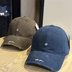 Herren-Baseballkappe im Used-Look