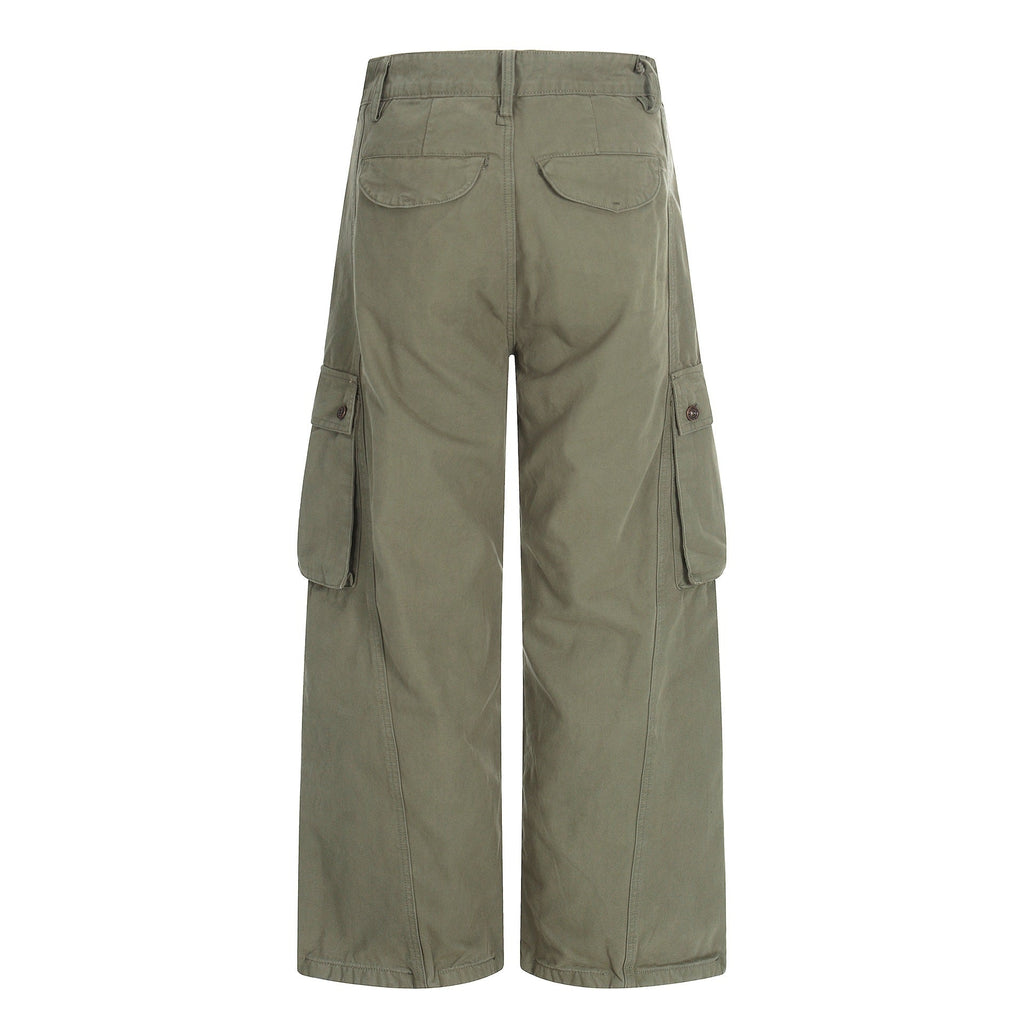 Damen Cargo-Culotte-Shorts mit aufgesetzten Taschen