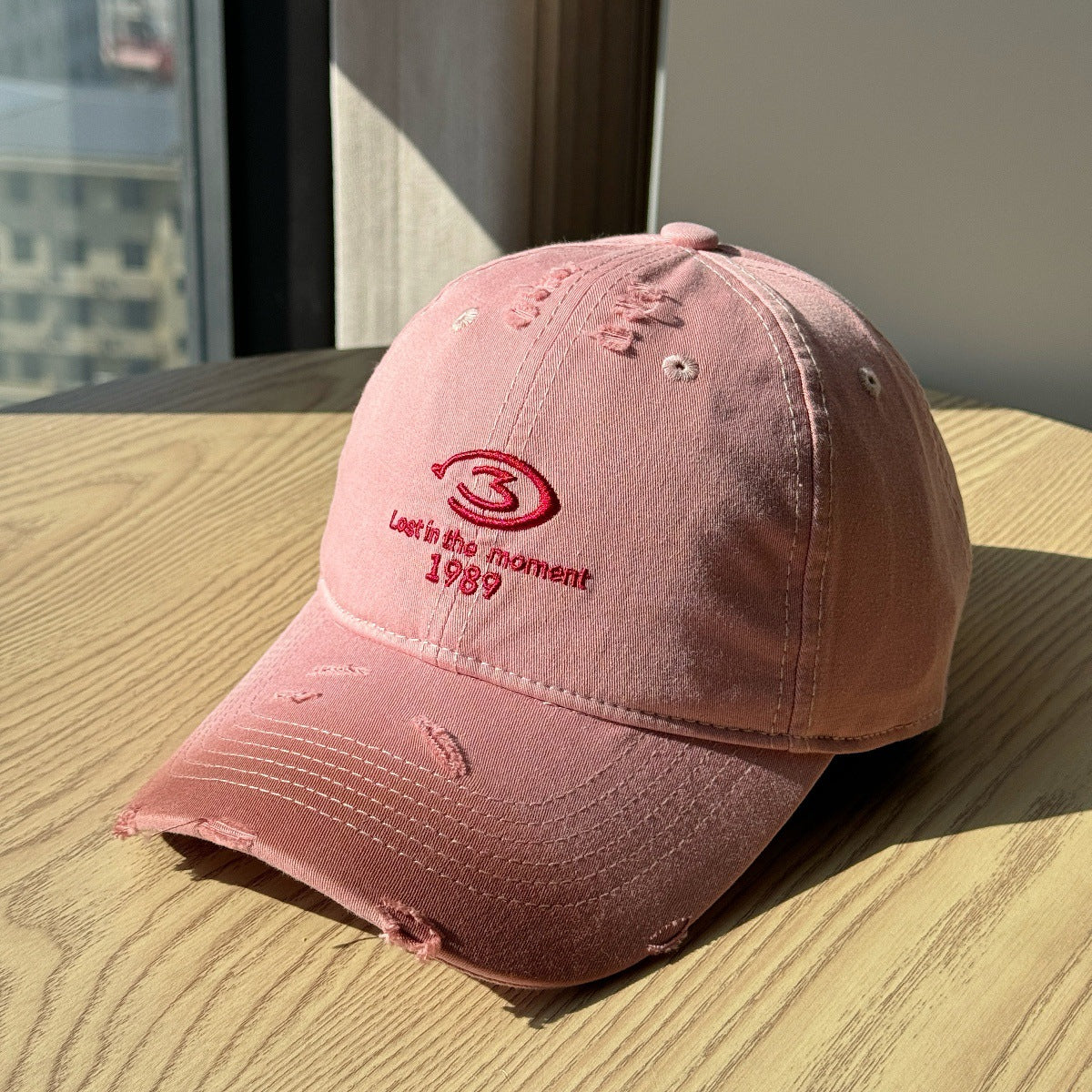 Distressed Baseballkappe für Herren