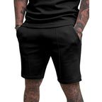 Herren Freizeithose aus Baumwoll-Mix mit Kordelzug