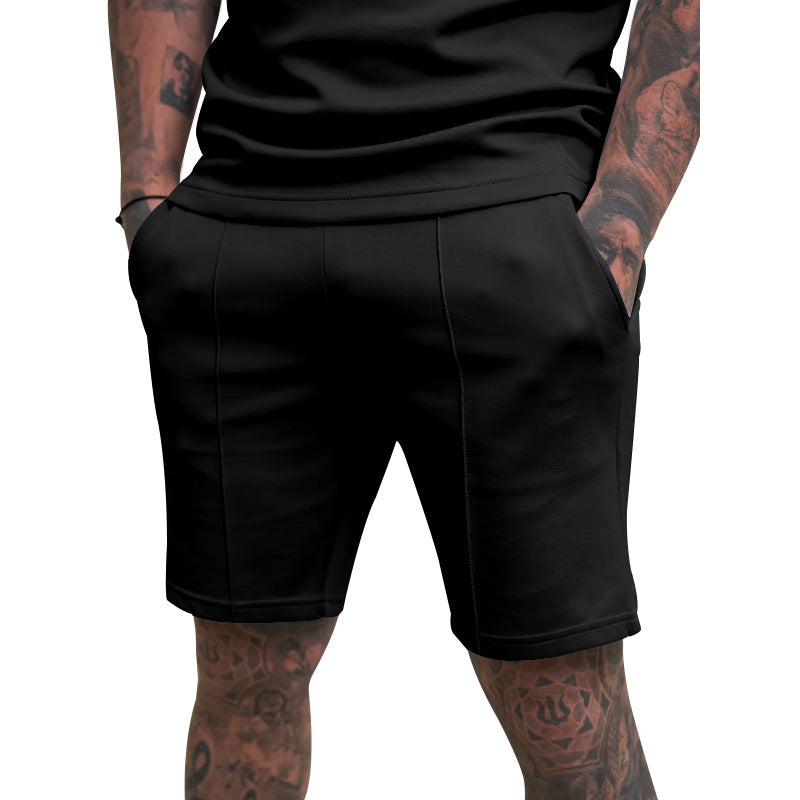 Herren Freizeithose aus Baumwoll-Mix mit Kordelzug