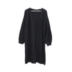 Damen Grober Strickcardigan mit offener Front und lässigem Schnitt EB