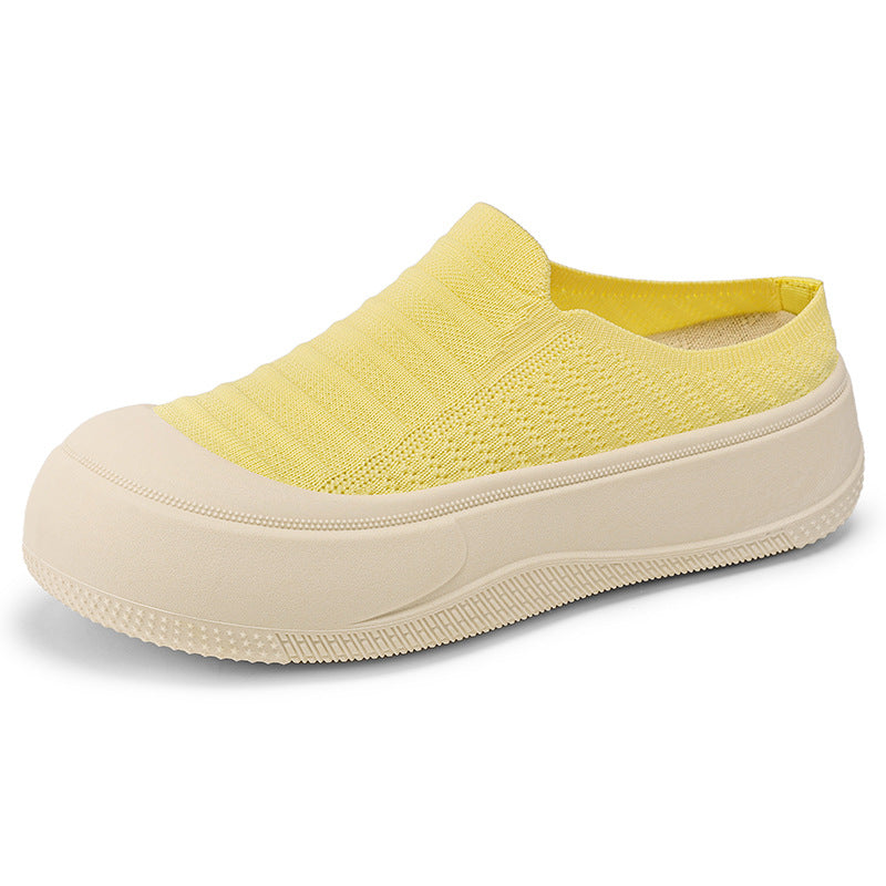Damen Atmungsaktive Slip-On Clogs mit flexiblem Obermaterial EB