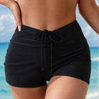 Damen High-Waist Badeshorts