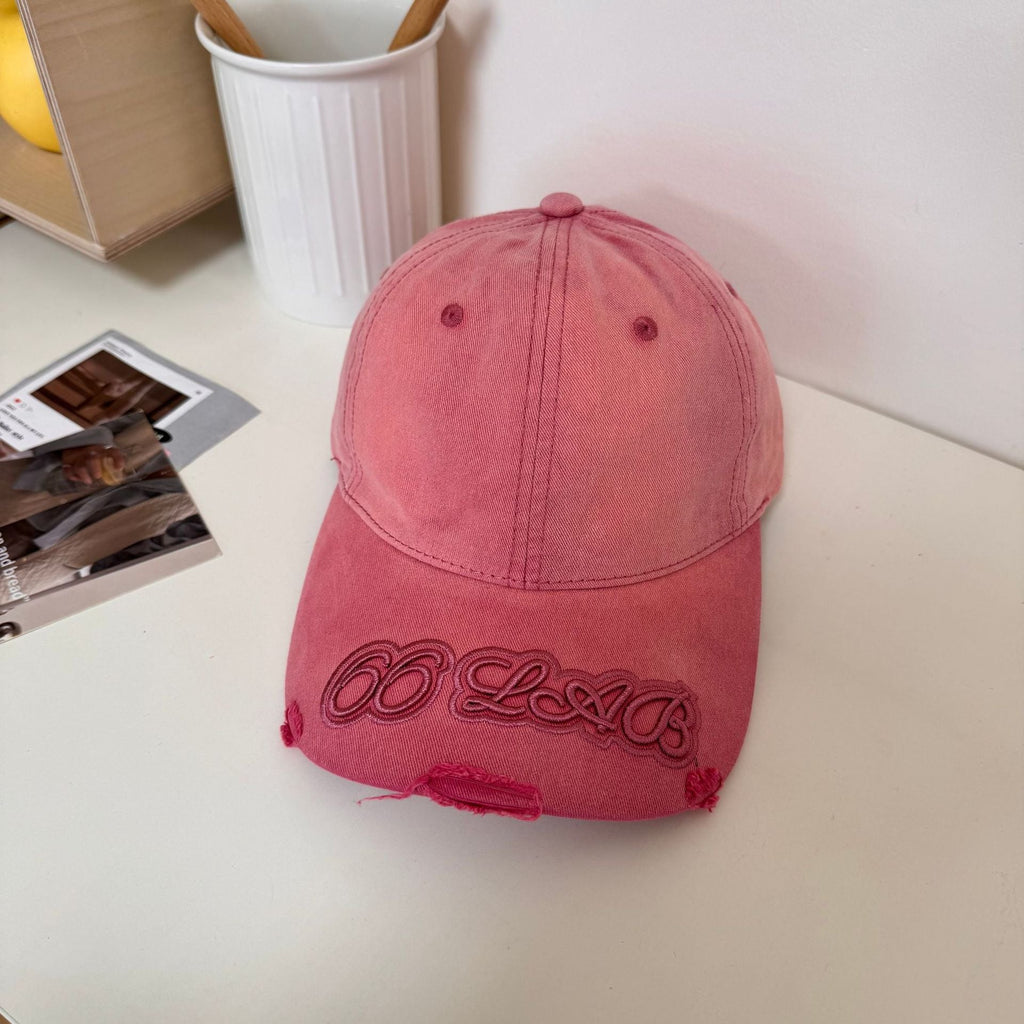 Lässige Distressed Baseballkappe für Herren