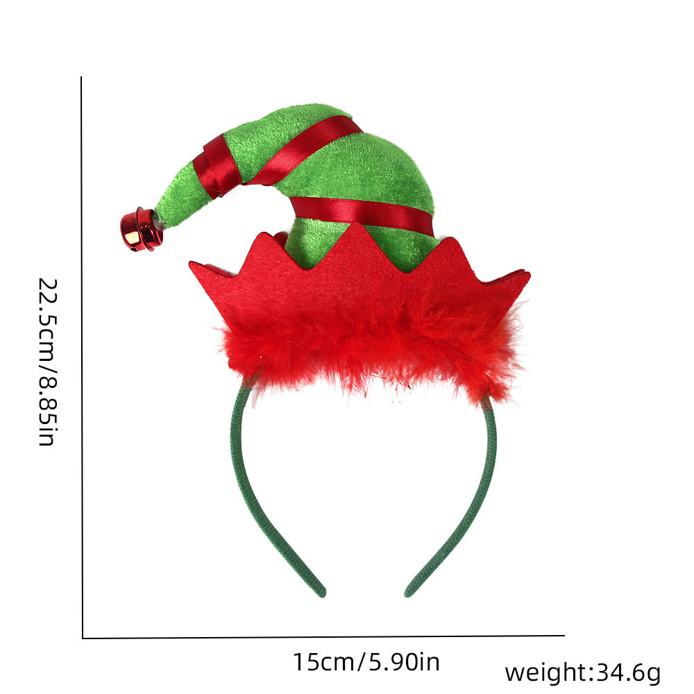 Weihnachtsmütze mit Ohren
