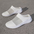 Damen bequeme Clogs aus atmungsaktivem Obermaterial EB