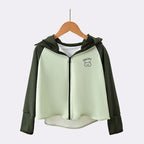 Damen Kapuzenjacke mit süßem Tiermotiv EB