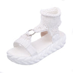 Damen Bequeme Kork-Sandalen mit innovativem Design und rutschfester Sohle EB
