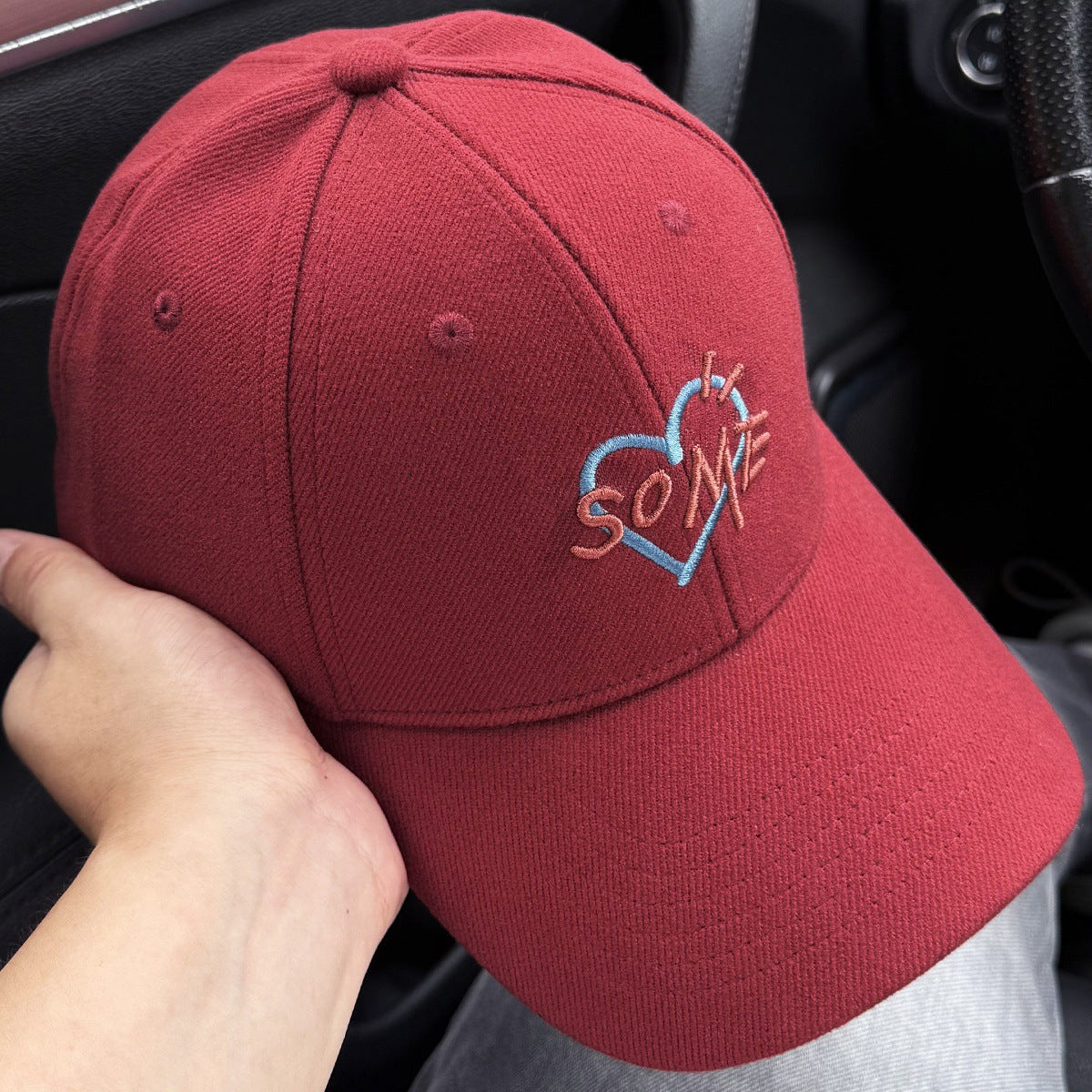 Bestickte lässige Baseballkappe für Herren
