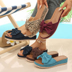Damen Bequeme Sandalen mit modischem Schleifen-Design EB