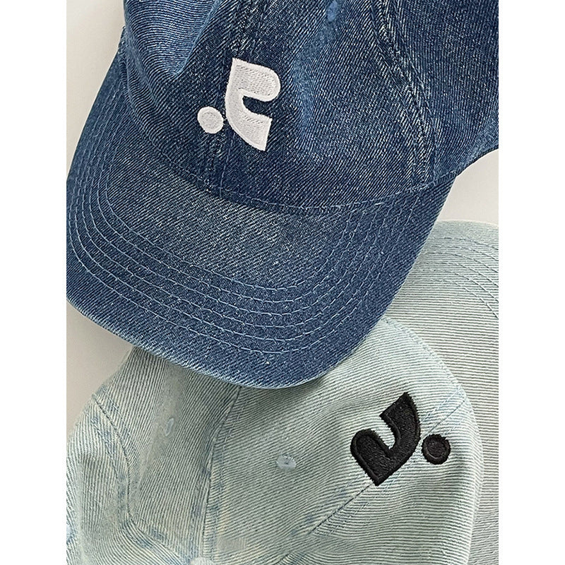 Verstellbare Denim-Kappe für Herren