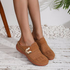 Damen Atmungsaktive Clogs mit seitlichem Schnallen-Detail EB