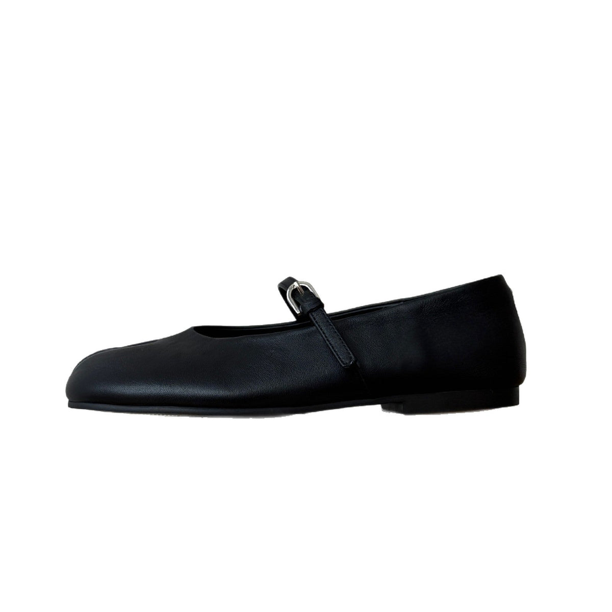 Damen elegante Ballerinas mit verstellbarem Riemchen und weichem Leder EB
