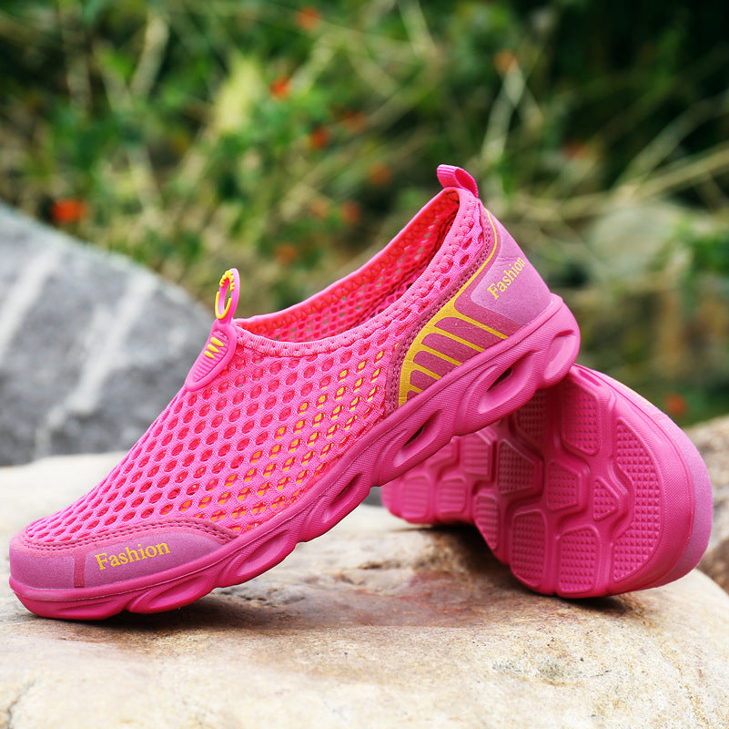 Damen Atmungsaktive Freizeitschuhe mit flexiblem Mesh-Obermaterial EB