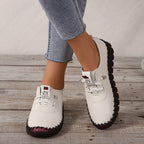 Damen bequeme Freizeit-Schuhe mit rutschfester Sohle und atmungsaktiven Einsätzen EB