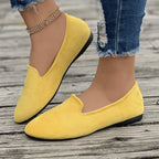 Damen Bequeme Mokassins aus sanftem Wildleder EB
