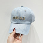 Herren-Denim-Baseballkappe