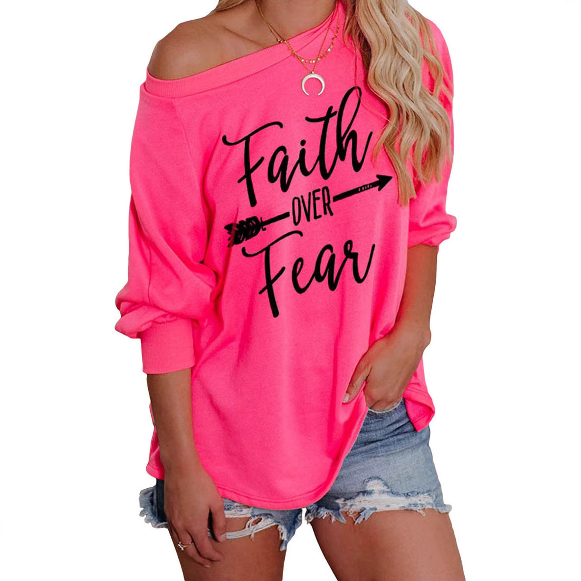 Damen Übergröße Sweatshirt EB