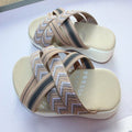 Damen Bequeme Riemchen-Sandalen mit ergonomischem Fußbett EB