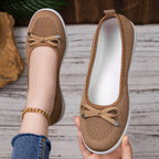Damen Bequeme Ballerinas mit flexibler Sohle und atmungsaktivem Obermaterial EB
